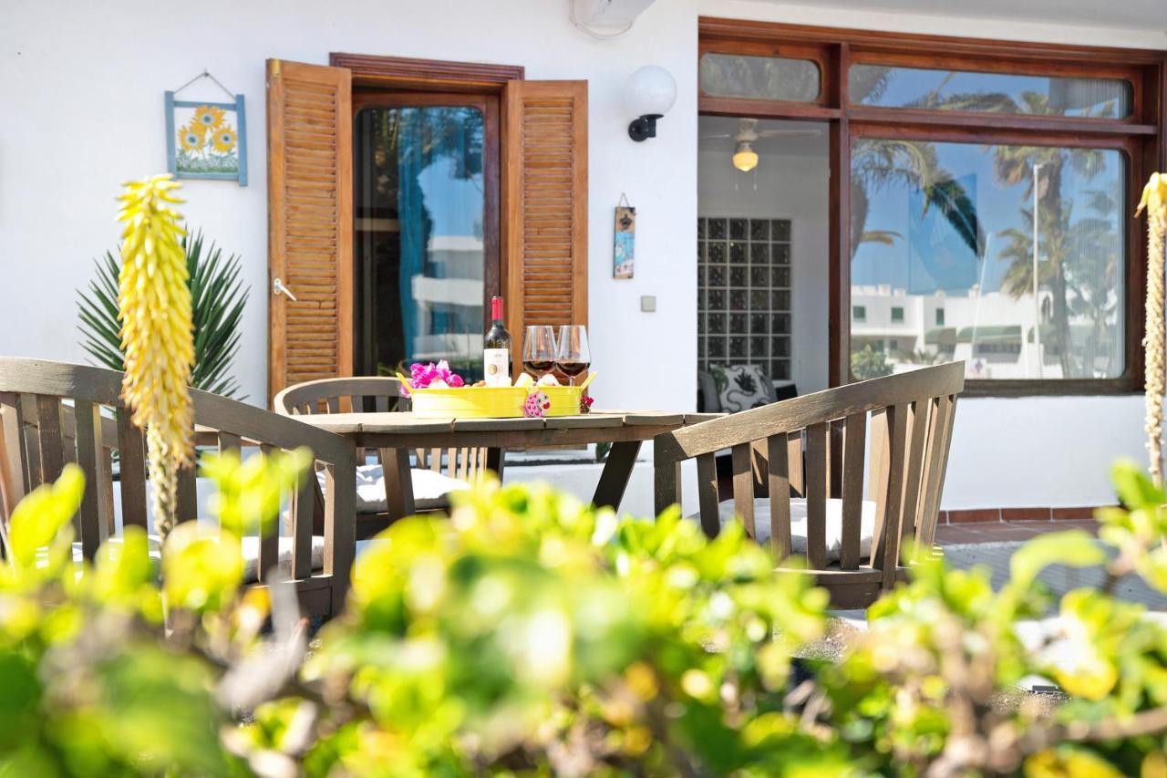 Isla And Ocean With Pool And Wifi Apartment Costa Teguise Exterior foto